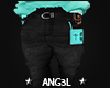  OFF JEANS TEAL