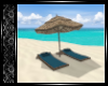 Beach sun lounger