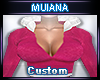 M* Custom Pink Fur hoody