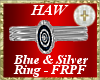 Blue & Silver Ring FRPF