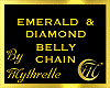 EMERALD & DIAMOND CHAIN