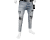 lv pants black