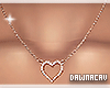 [DJ] Gold Heart Necklace