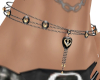 JL Belly Chain Black