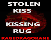 STOLEN KISS KISSING RUG