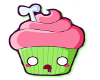 Zombie cupcake