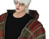 Plaid Puffer Hoodie