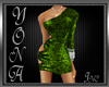 PF Green Short Dress