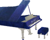 Steinway Blue Piano