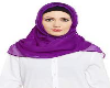 XY | Purple hijab scarf