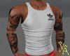 X♡A Athletic Top White