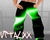!V Lightning Pants Green