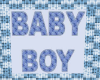 ~V~Blue Baby Boy Rug