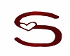 LETTER S RED
