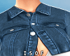 S.Dina Blue Denim Top