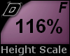 D► Scal Height*F*116%
