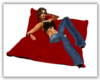 Red Lounge Pillow