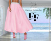 Siddy Pink Long Skirt