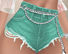 Chained Denim Shorts RLL