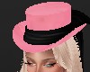 Pink Blk Hat
