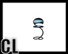 (CL) BLUE ENVYCLUB CHAIR