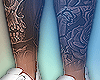 🖋 Full Shin Tattoo