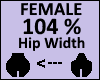 Hip Scaler 104% Female