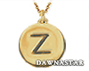 Initial "Z" Gold Necklac