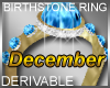 Birthstone Ring December