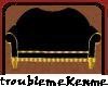 Black and Gold Couch