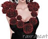 +necklace red rose