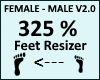 Feet Scaler 325% V2.0