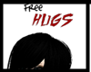 "Free hugs" Head sign