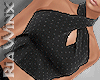 Black Polkadot Halter To