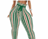 PAPPERBAG STRIPPED PANTS
