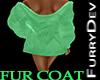 FUR COAT GREEN