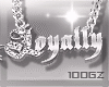|gz| loyalty necklace F