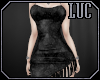 [luc] Onyx Minidress