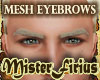 Mesh Eyebrows White