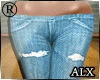 [Alx]Bleached Jeans Rump