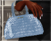 Blue Woven Purse