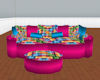 Hot Pink Cuddle Sofa