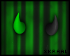 S| Green/Black Horns