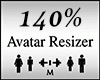 Avatar Scaler 140% Male