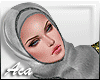 Hijab Echa Silver