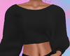 Crop Black Sweater