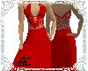4K Red Flower Dress