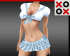 Sexy School Girl Blue