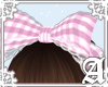 Forest Picnic Bow~ Pink
