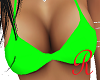 "RD" Bikini Top    Green